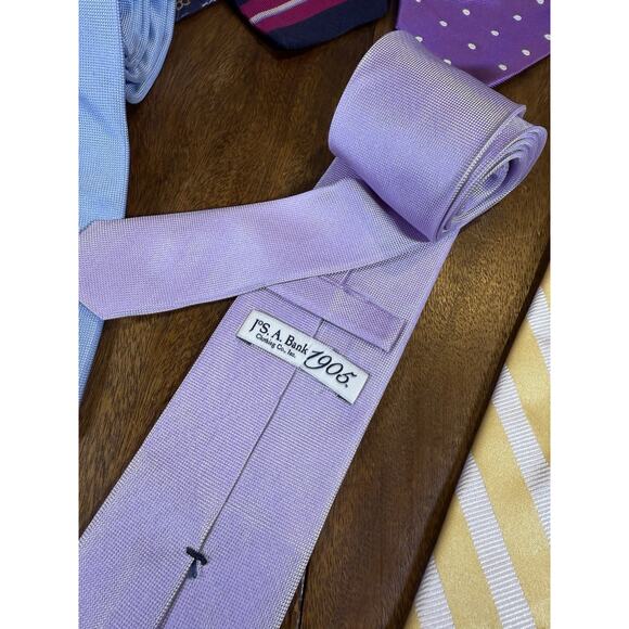 VINTAGE JOS A BANK 100% PURE SILK LONG NECKTIES ITALY/USA/CHINA LOT OF 27 - Picture 11 of 14